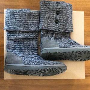 UGG Classic Cardy Knit Boots